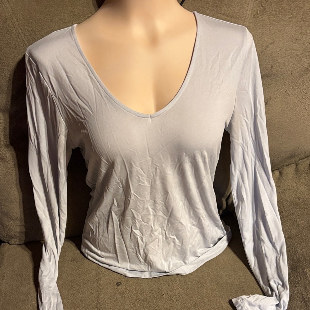 Elegant White Long Sleeve Top